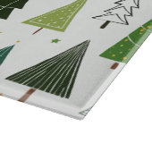 Retro Trees Snijplank (Hoek)