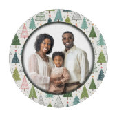 Retro Trees Snijplank (Voorkant)