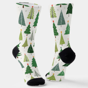 Retro Trees Sokken