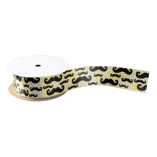 Retro Trendy Handlebar Mustache Lint