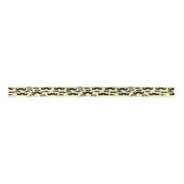 Retro Trendy Handlebar Mustache Lint (Voorkant)
