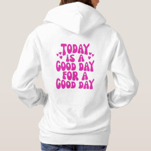 Retro Trendy Positivity Hippie Oversize Hoodie