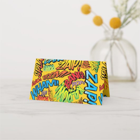 Retro Trendy Stripboek Pop Art (Achterkant)