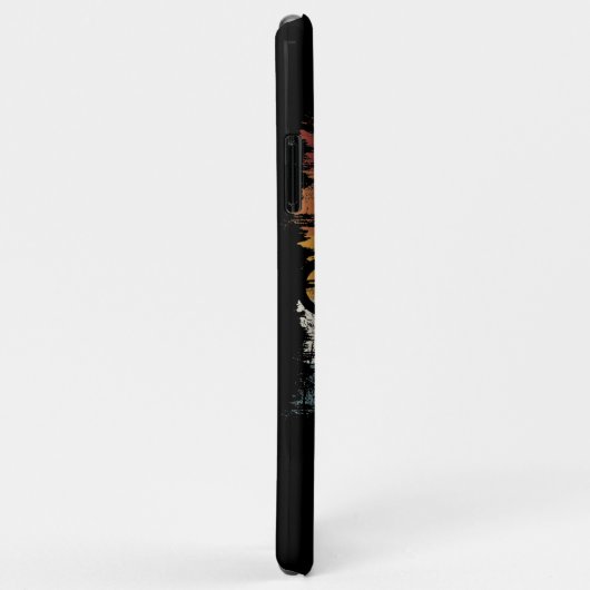 Retro Triathlon Case-Mate iPhone Case (Achterkant/rechts)