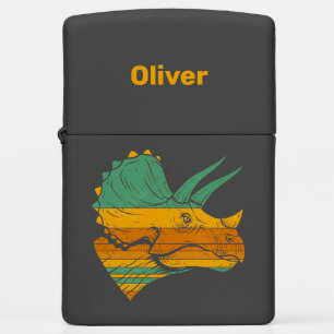 Retro Triceratops Dinosaur