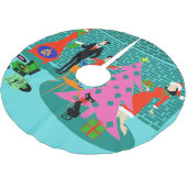 Retro Trimming kerstboomrok Kerstboom Rok (Gekanteld)