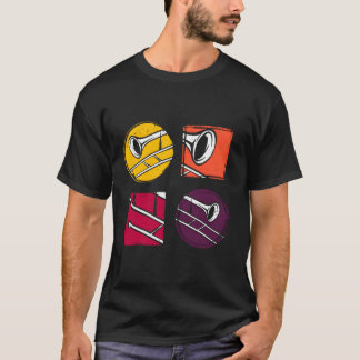 Retro Trombonist Muziekinstrument Trombone voor C T-shirt