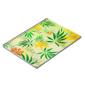 Retro Tropical Aloha Notitieboek (Linkerzijde)