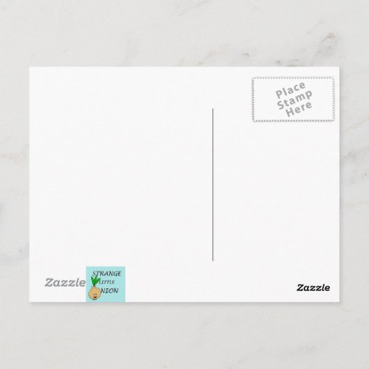 Retro Tropical Vacation Briefkaart (Achterkant)