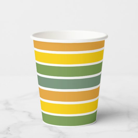 Retro Tropische Ananas Pickleball Bruidsmeisjesfee Papieren Bekers (Achterkant)