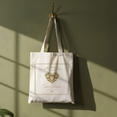 Retro Tropische Palm Tree Pickleball Bruidsmeisje Tote Bag