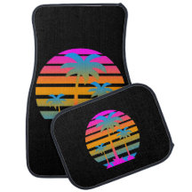 RETRO TROPISCHE PALMBOMEN SUNSET AUTOMATTEN