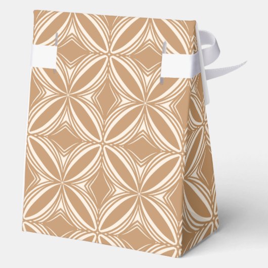 retro tropische partij gunst doos bedankdoosjes (Achterkant)