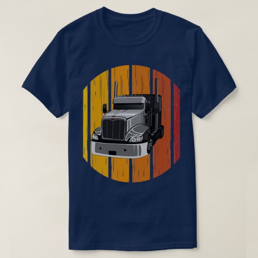 Retro Truck Drivers T-shirt (Design voorkant)