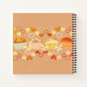 Retro truffes livre de cuisine personnelle carnet (Dos)