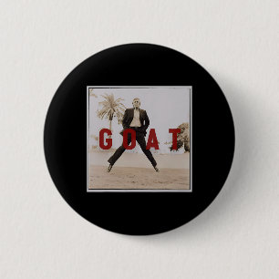 Retro Trump GEIT Middelvinger Felon Presi Ronde Button 5,7 Cm