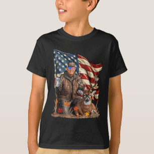 Retro Trump Jacht Herten Grappig Bier Drink Bier T-shirt