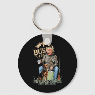 Retro Trump Jacht Herten Grappig Bier Drink Hunti Sleutelhanger