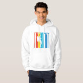 Retro Trumpet Hoodie (Voorkant volledig)