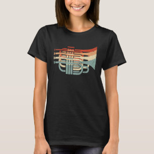 Retro Trumpet Jazz Music Trumpeter, trompetspeler T-shirt