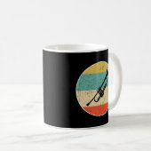 Retro Trumpet Koffiemok (Voorkant rechts)