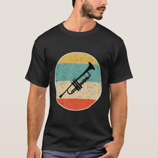 Retro Trumpet T-shirt (Voorkant)