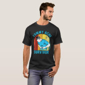 Retro  Tummy Ache Survivor T-shirt (Voorkant volledig)