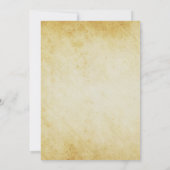  Retro Turkije Diner Thanksgiving Kaart (Achterkant)