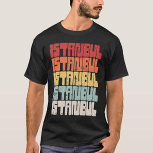 Retro  Turkse Pride Turkije Istanbul T-shirt