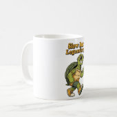 Retro Turtle Legendary Calm White Mug (Devant gauche)