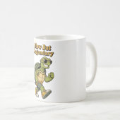 Retro Turtle Legendary Calm White Mug Koffiemok (Voorkant rechts)