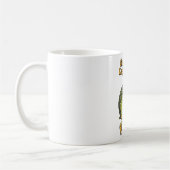 Retro Turtle Legendary Calm White Mug Koffiemok (Links)