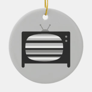 Retro-tv Keramisch Ornament