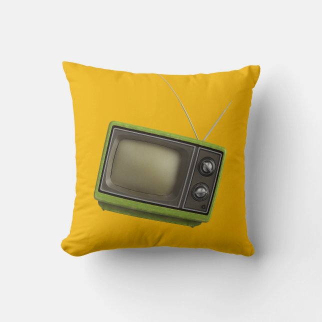 Retro-tv Kussen (Voorkant)