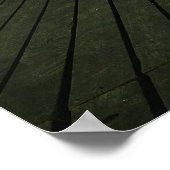 retro tv mannen poster (Hoek)