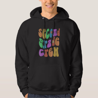 Retro Tweede Klas Bemanning Hallo 2e Klas Roze Hoodie