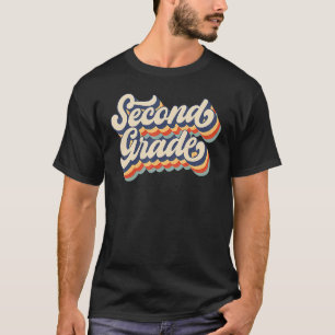 Retro tweede klas docent t-shirt