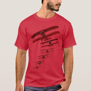 Retro tweedekker grafisch t-shirt