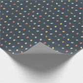 Retro Twinkles Cadeaupapier (Hoek)