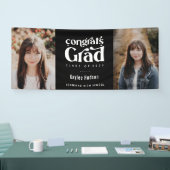Retro Type Graduation Party fotobanner Spandoek (Beurs)