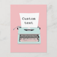  retro-typemachine en papierontwerp