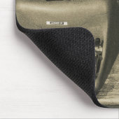 Retro Typewriter en Telefoon Muismat (Hoek)