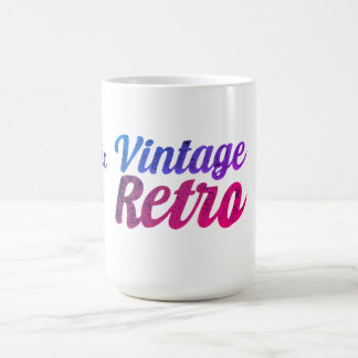 Retro Typografie Ontwerp - Koffiemok