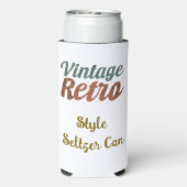 Retro Typography Design -20-oz (Seltzer Achterkant)