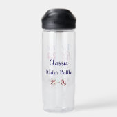 Retro Typography Design -20-oz Waterfles (Achterkant)