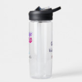 Retro Typography Design -20-oz Waterfles (Links)