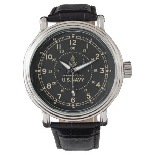 Retro U.S. NAVY Klok imitatie Horloge