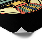 Retro UFO Alien Poster (Hoek)