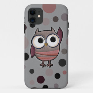 Retro Uil iPhone 11 Hoesje
