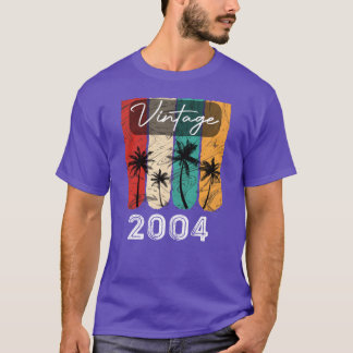 Retro uit 2004, geboren in 2004 t-shirt